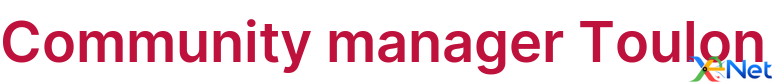 Community manager Toulon